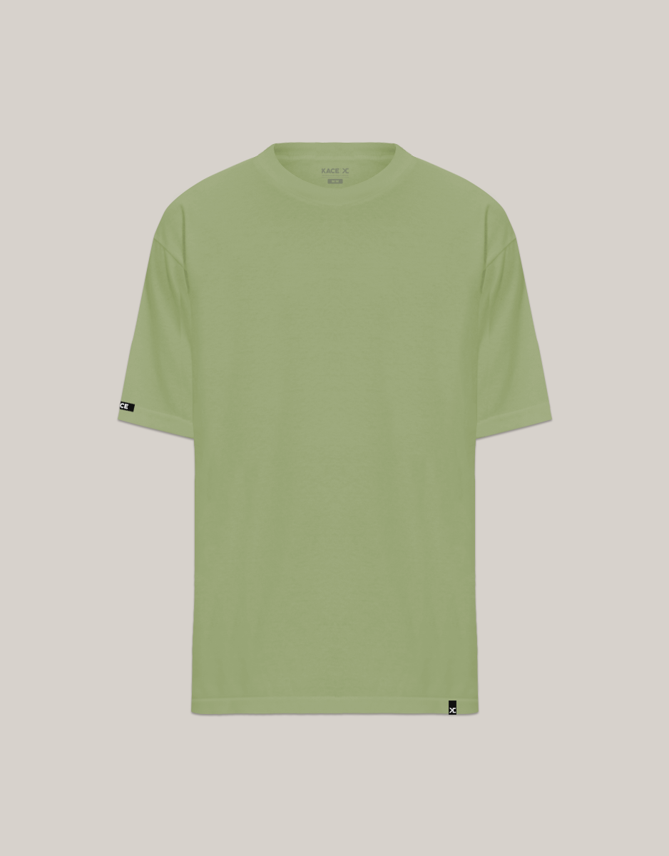 Camiseta Básica Lisa Verde Kace