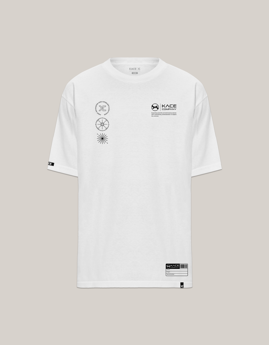 Camiseta Space Uniform Branca Kace