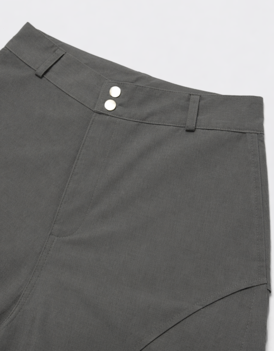 Bermuda Folium Kace Wear x H. Anzai Cinza