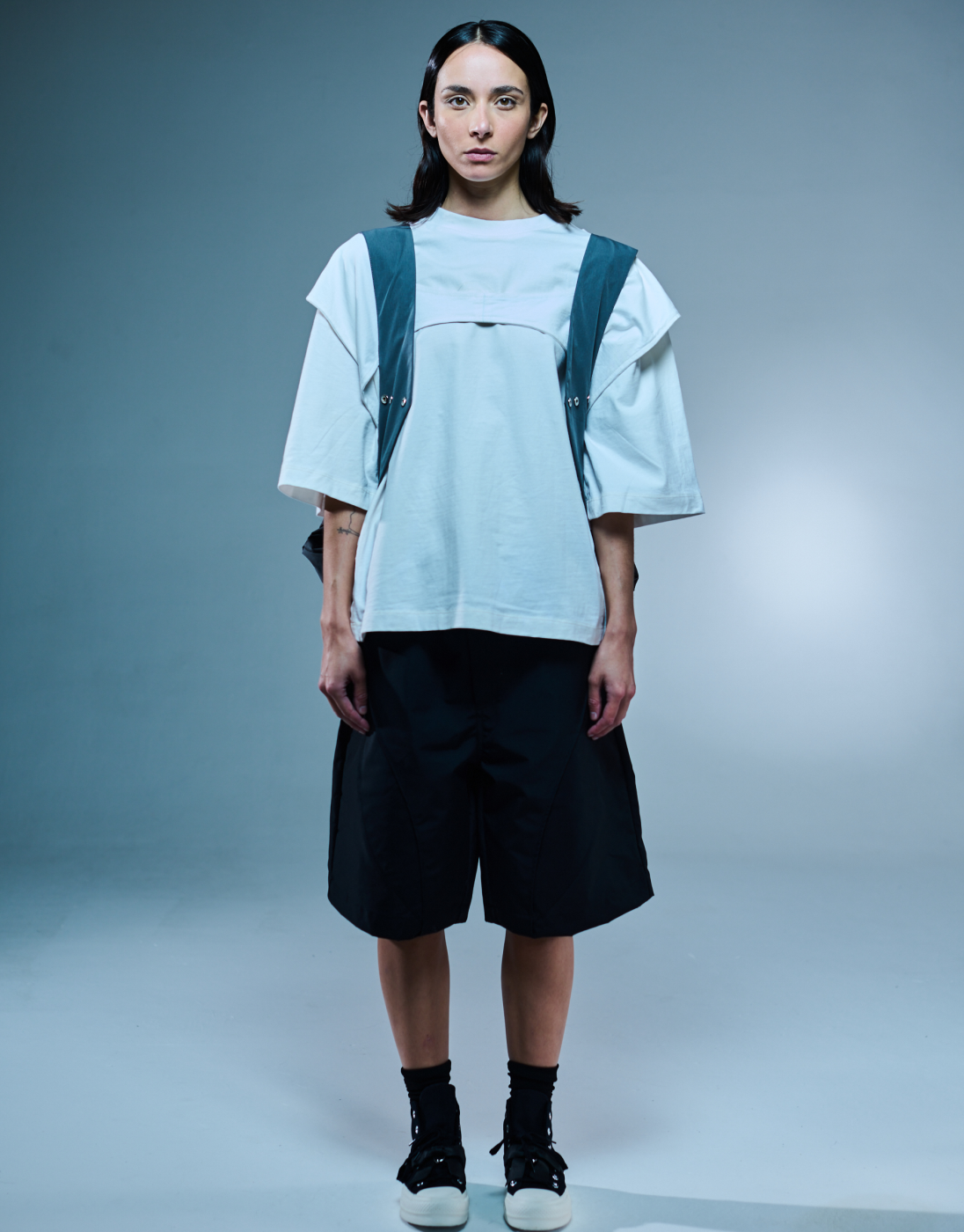 Bermuda Folium Kace Wear x H. Anzai Preta