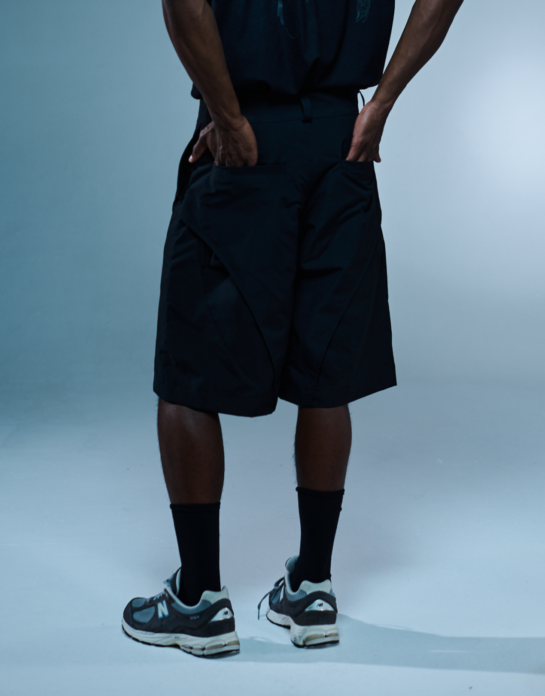 Bermuda Folium Kace Wear x H. Anzai Preta