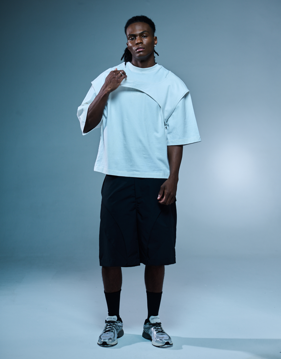 Bermuda Folium Kace Wear x H. Anzai Preta