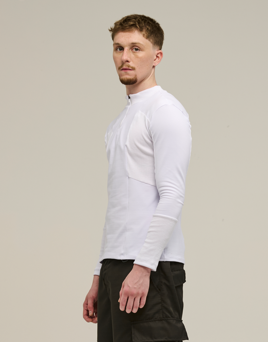 Blusa de Compressão Genesis Branca Kace