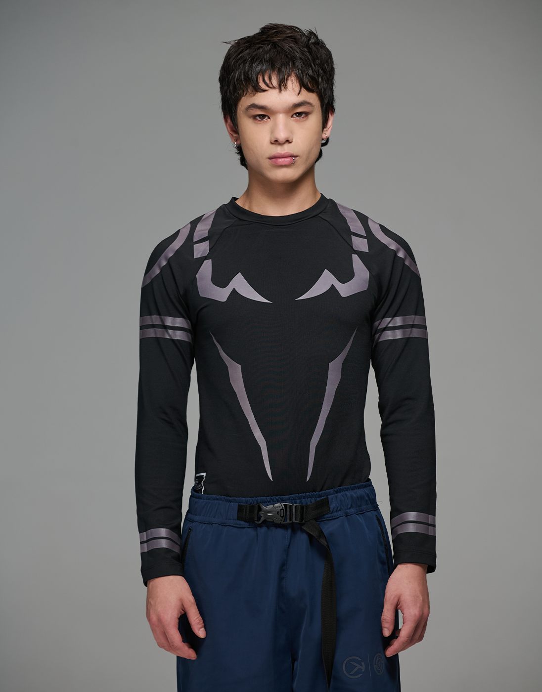 Blusa de Compressão Sukuna JJK x Kace Wear Preta