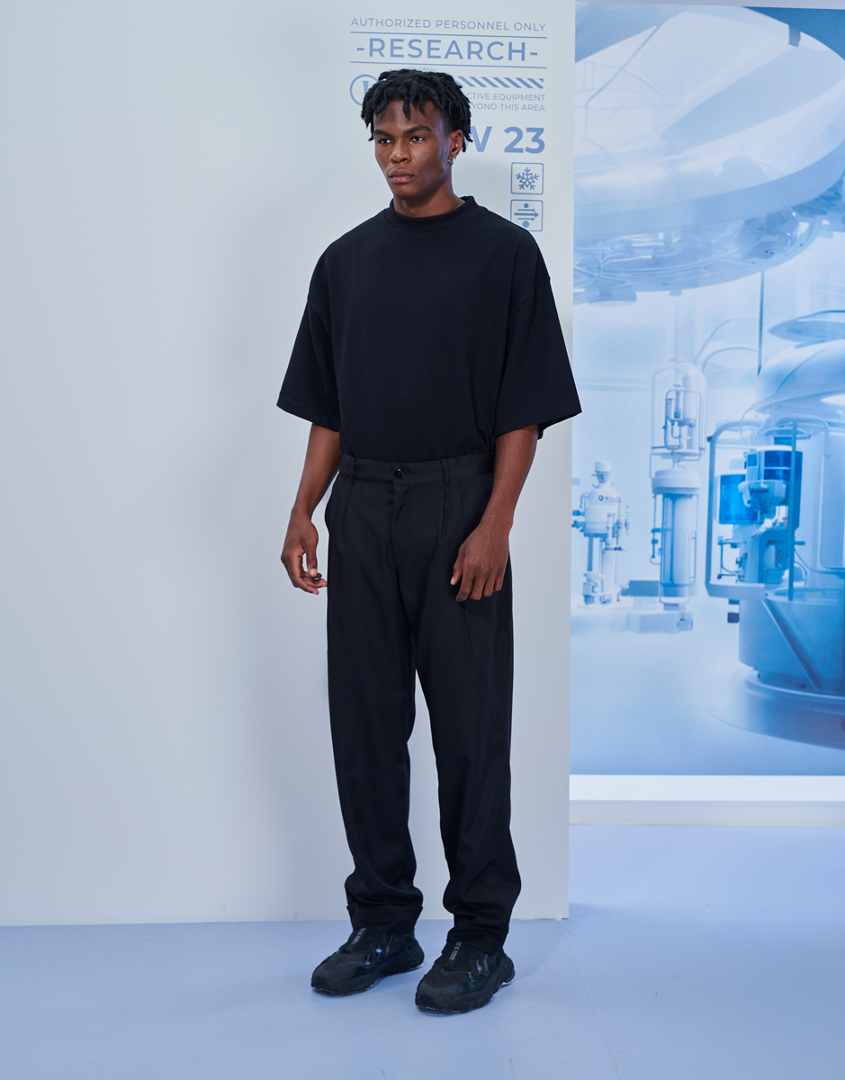 Calça Alfaiataria Preta Kace KACE WEAR - Main Image