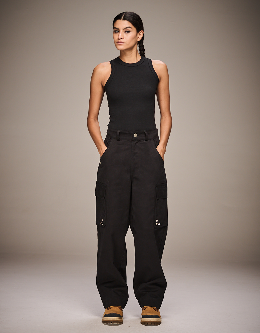 Calça Baggy Rework Preta