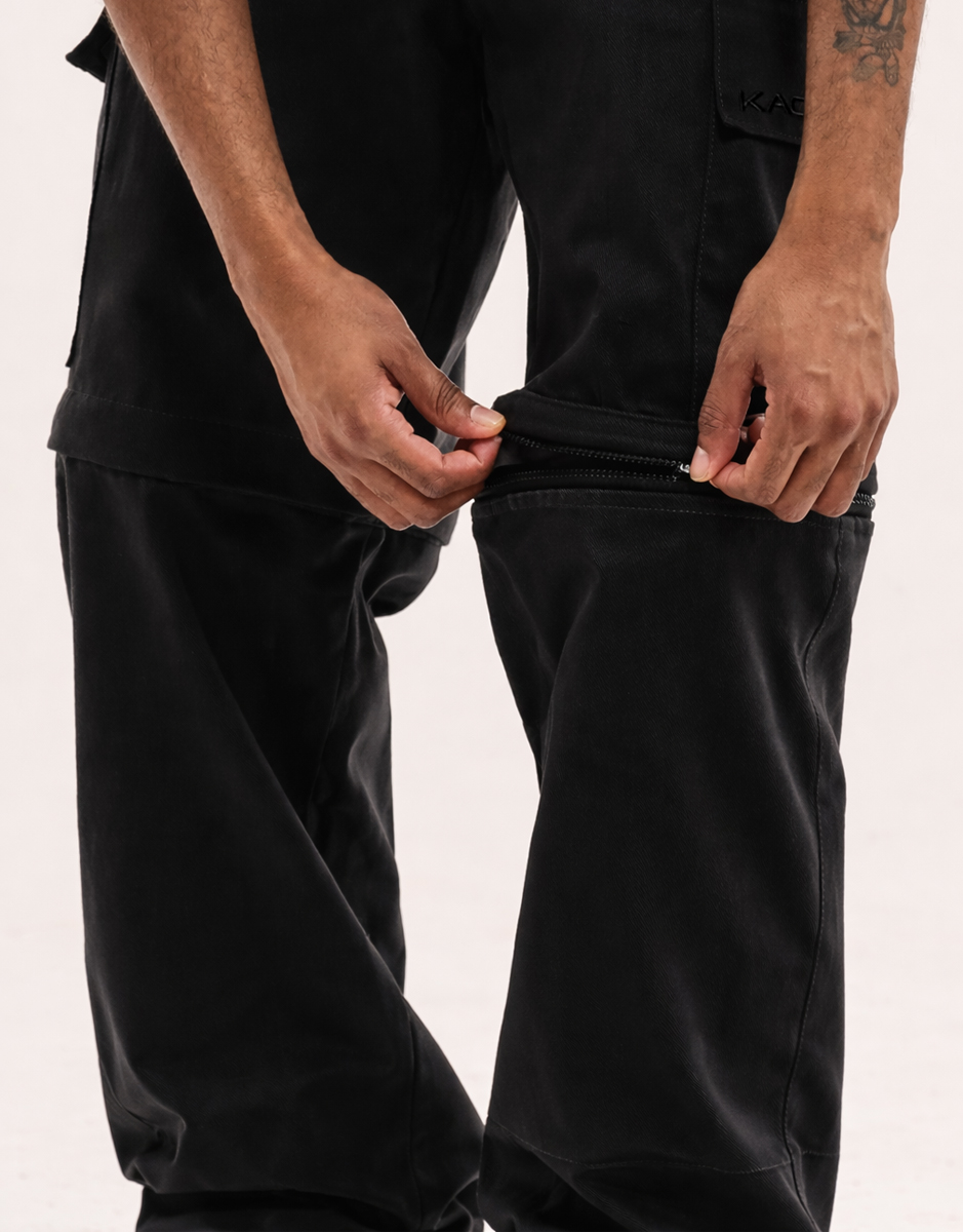 Calça Cargo Modular Preta