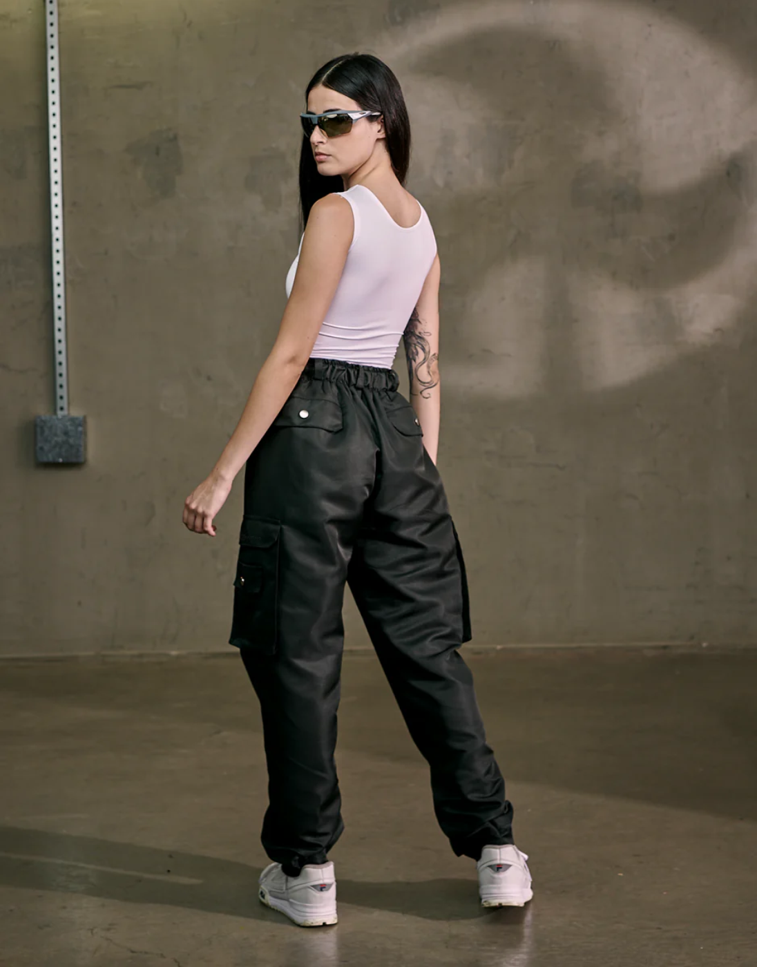 Calça Tática Tech WR Preta Logo Kace