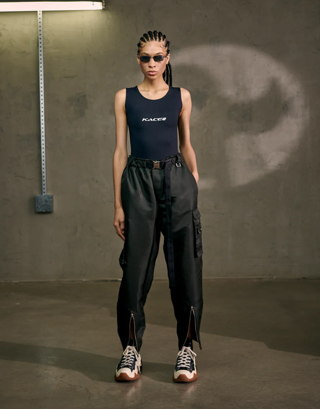 Calça Tática Tech WR Preta Logo Kace
