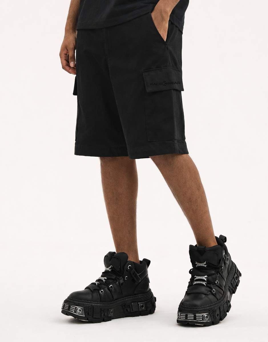 Calça Cargo Modular Preta
