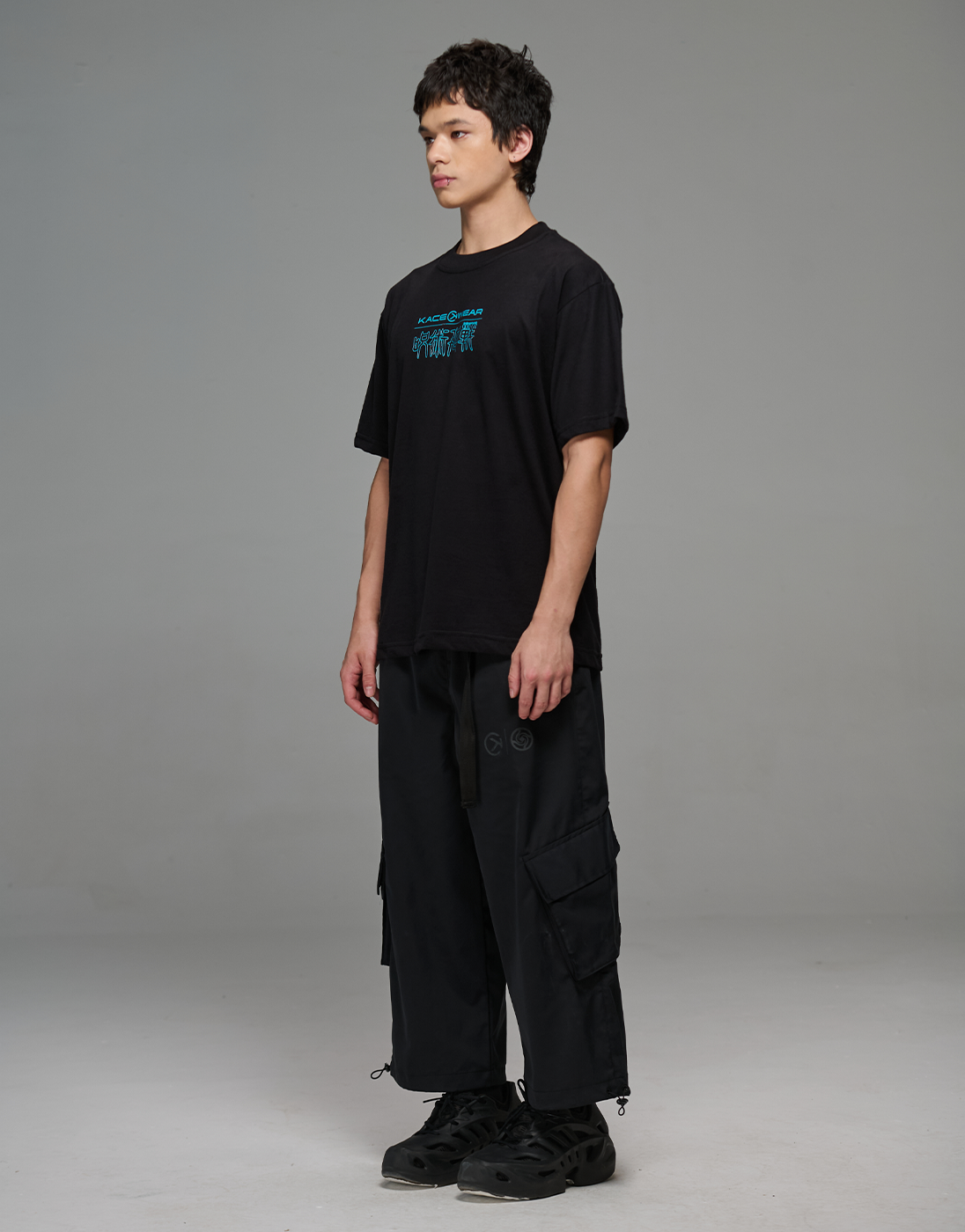 Camiseta Megumi Fushiguro JJK x Kace Wear Preta