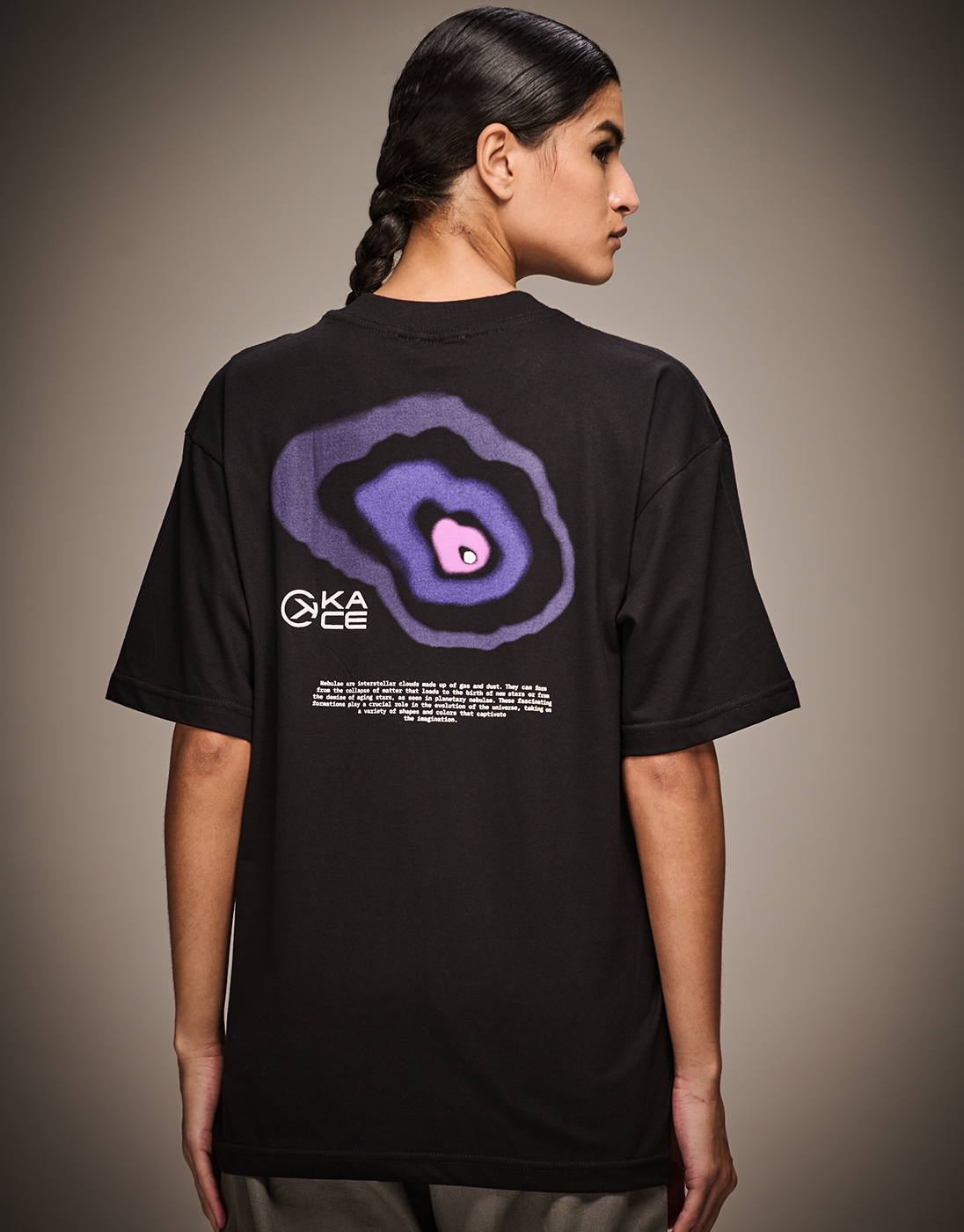 Camiseta Nebulosa Preta