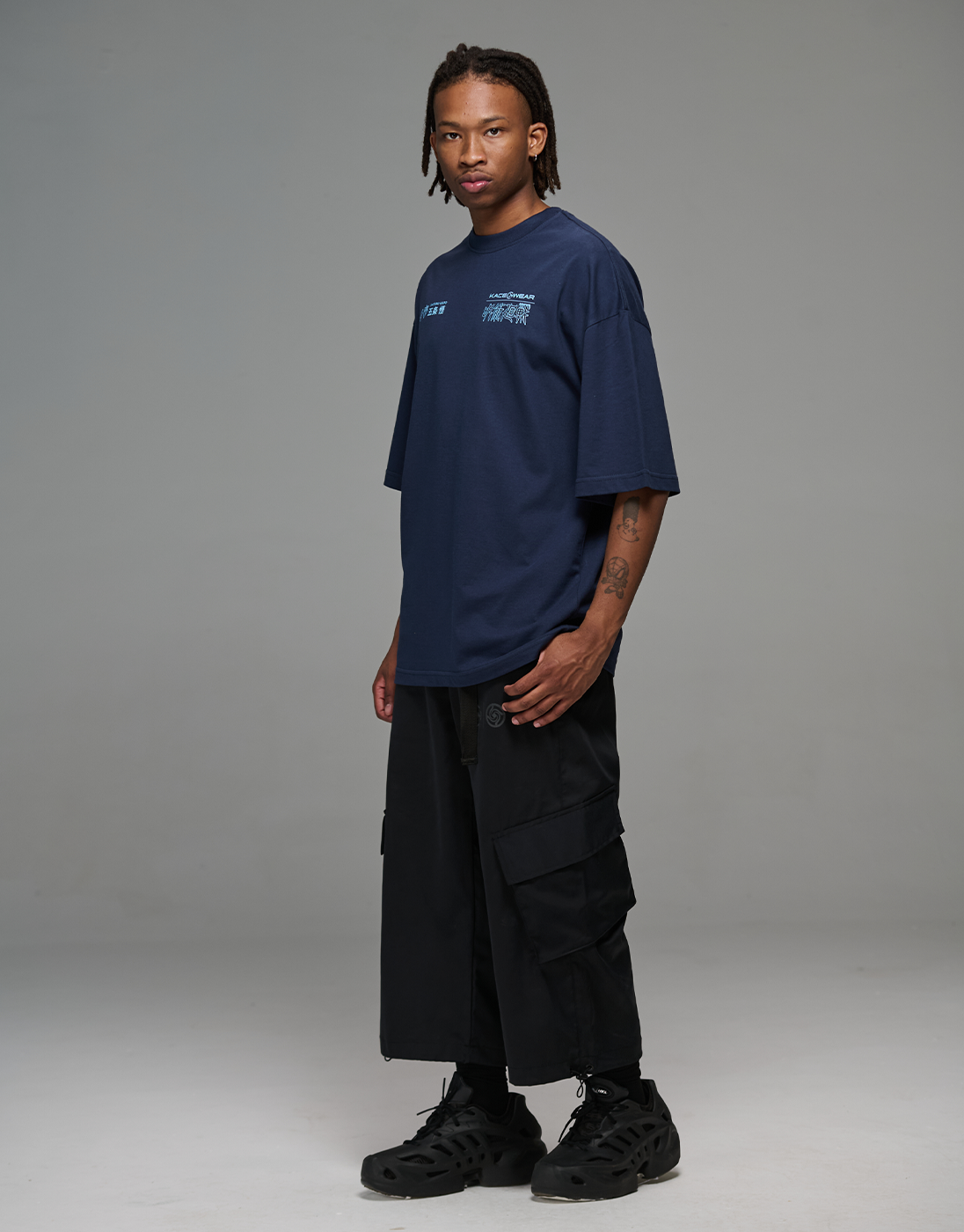 Camiseta Oversized Satoru Gojo JJK x Kace Wear Azul