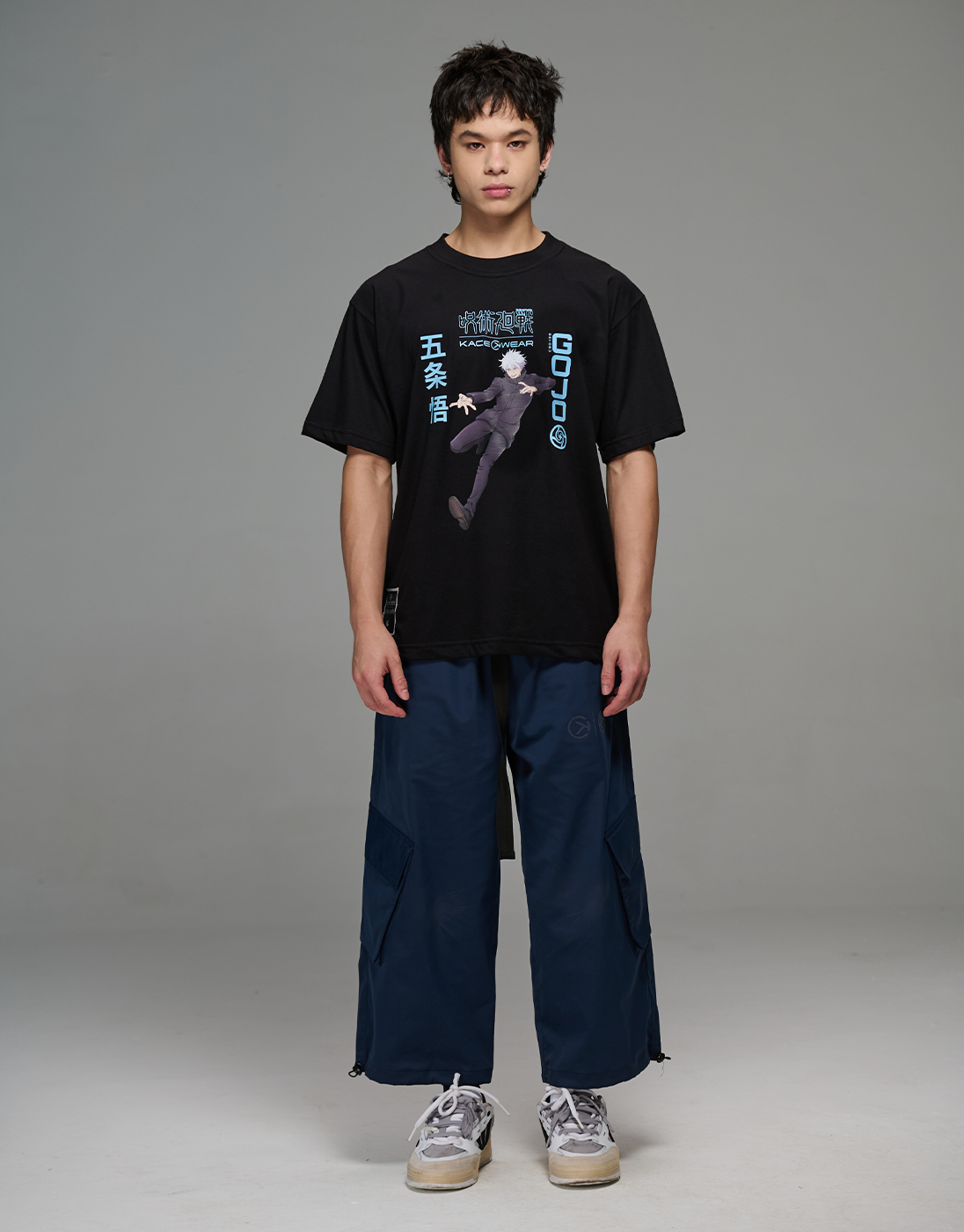 Camiseta Satoru Gojo JJK x Kace Wear Preta