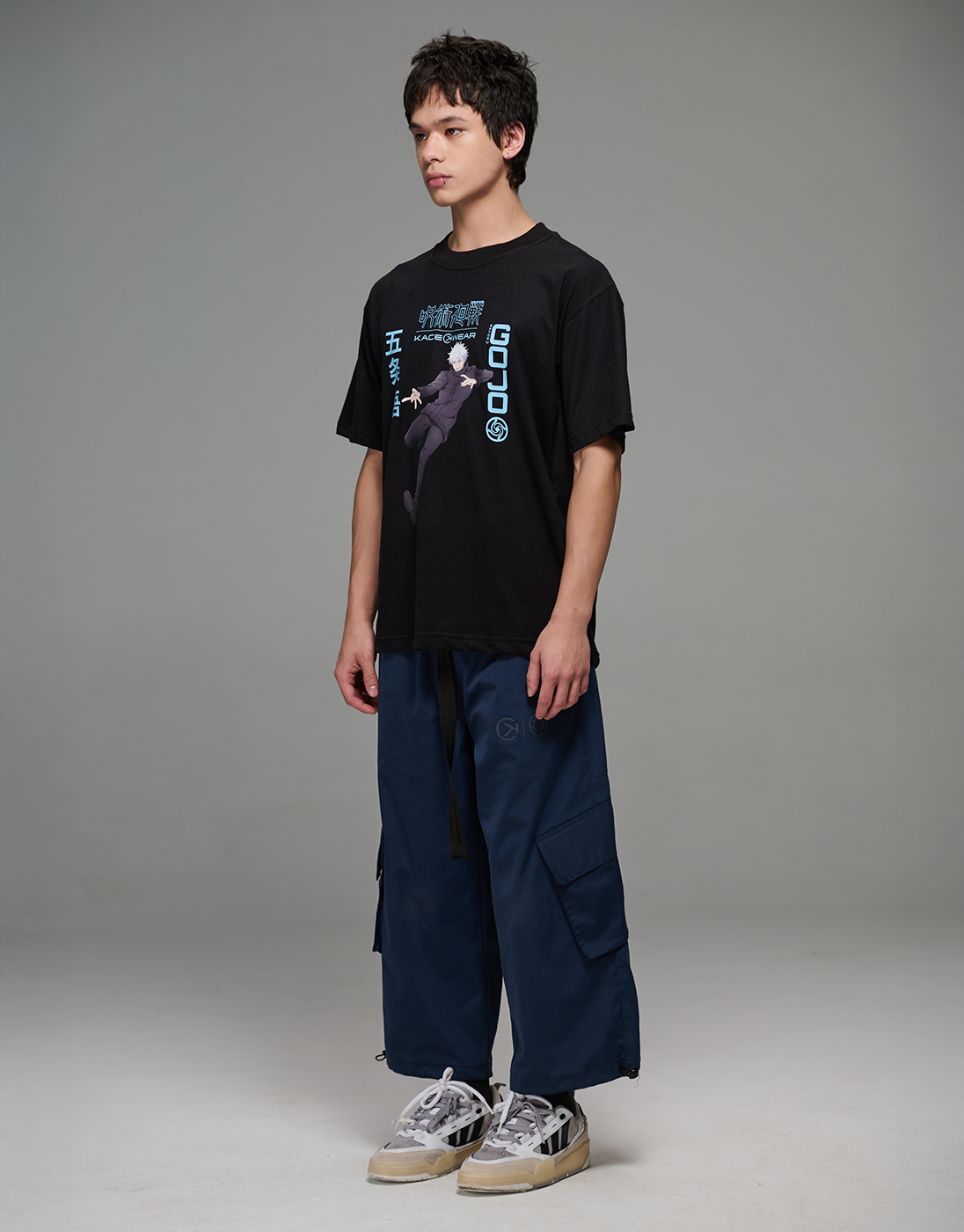 Camiseta Satoru Gojo JJK x Kace Wear Preta