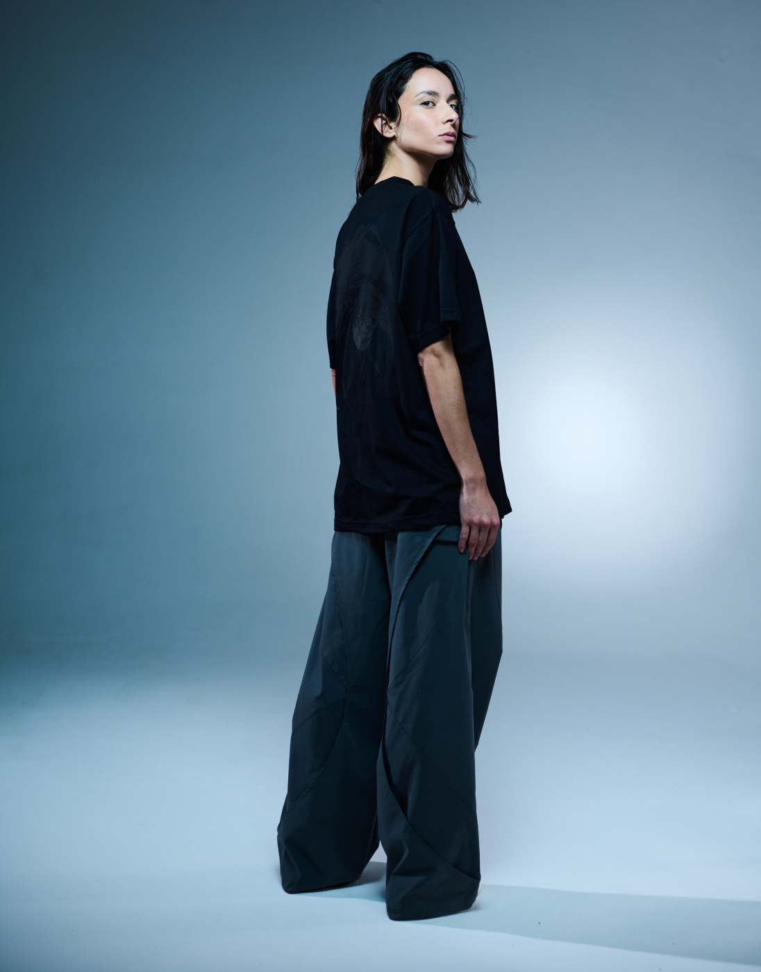 Camiseta Stage 1 Kace Wear x H. Anzai Preta