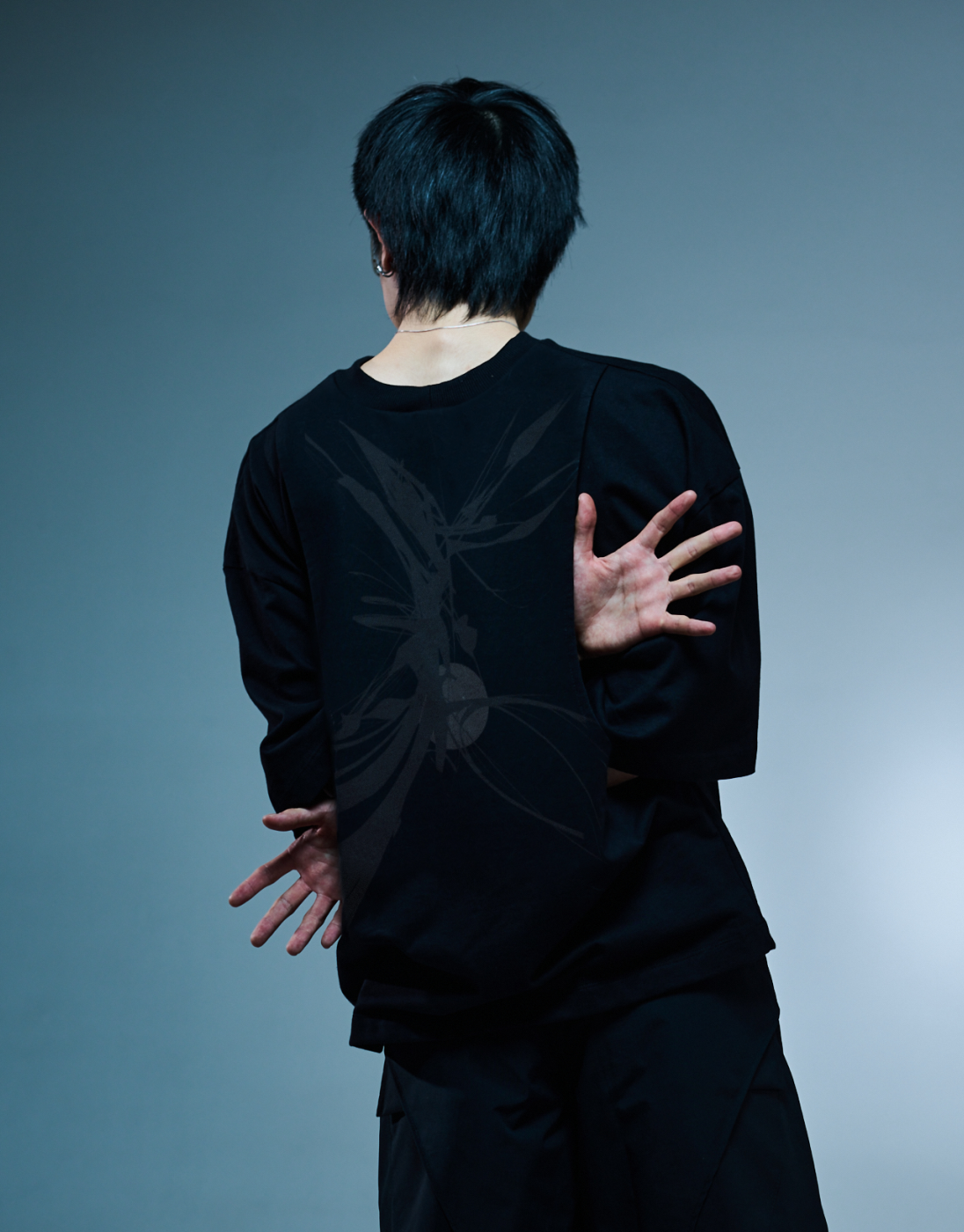 Camiseta Stage 2 Kace Wear x H. Anzai Preta