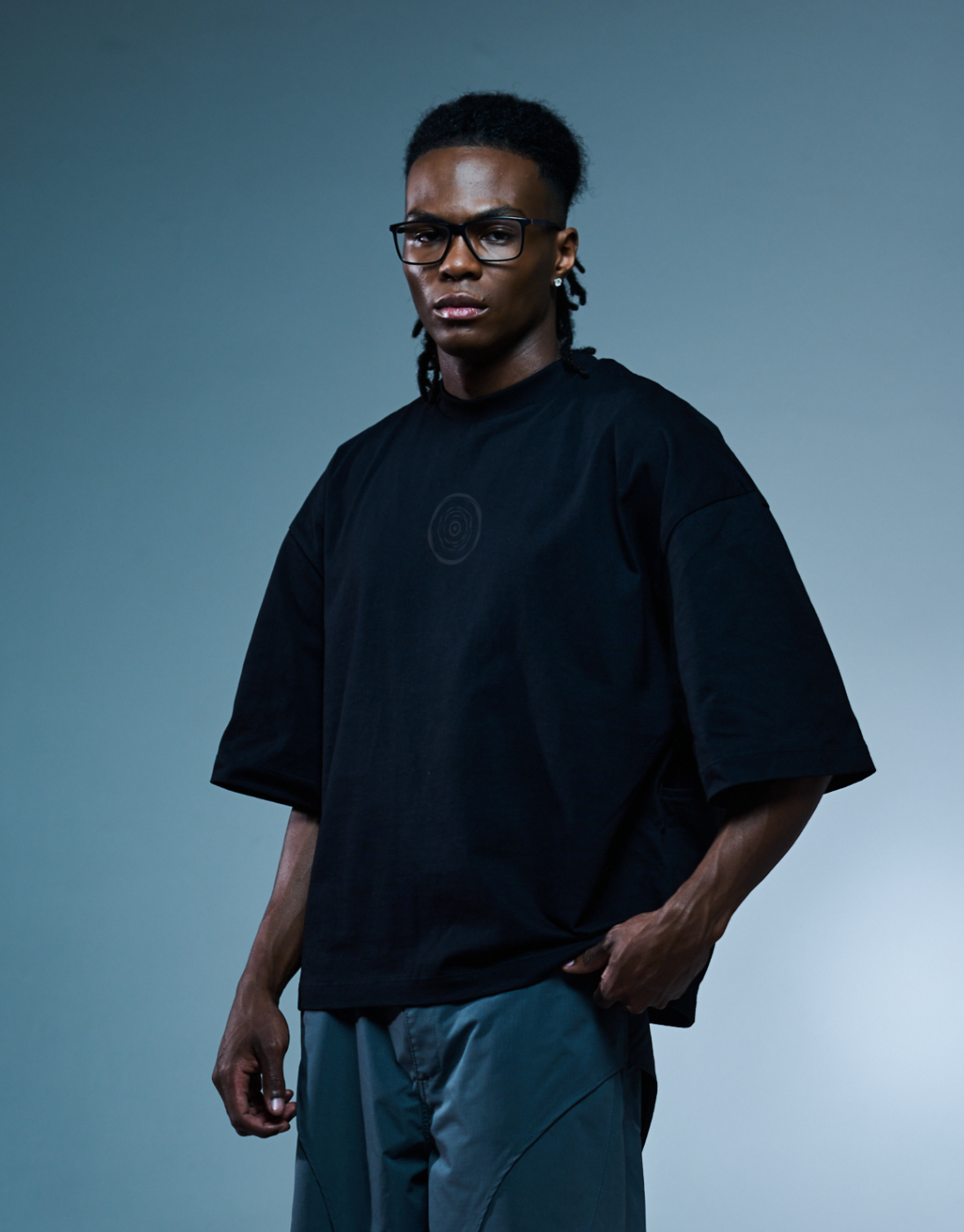 Camiseta Stage 2 Kace Wear x H. Anzai Preta