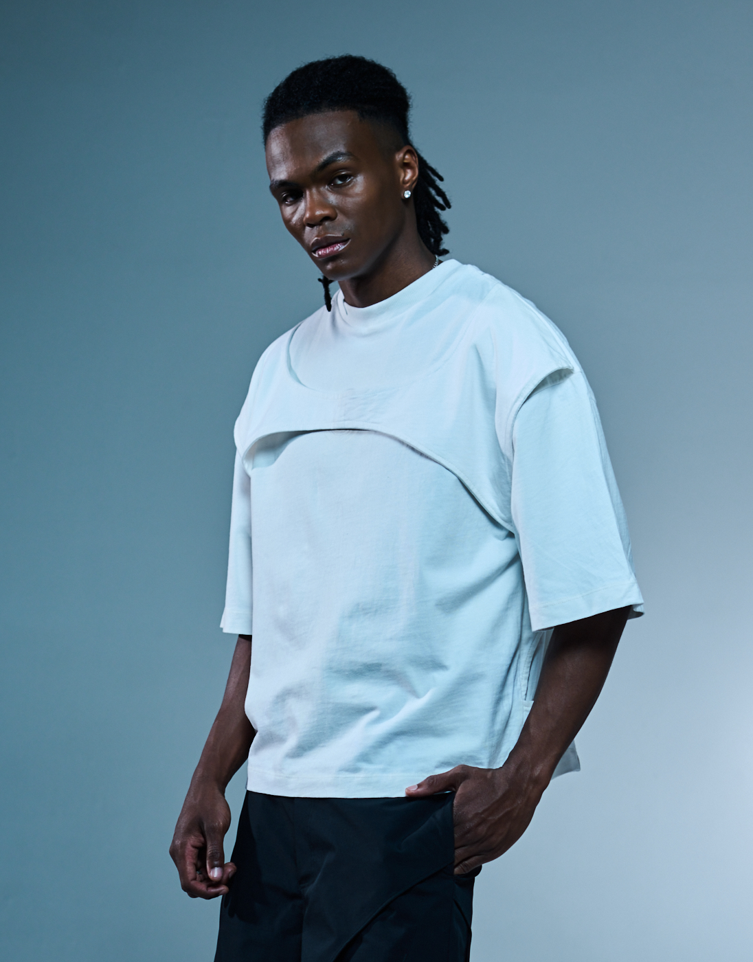 Camiseta Stage 3 Kace Wear x H. Anzai Off White