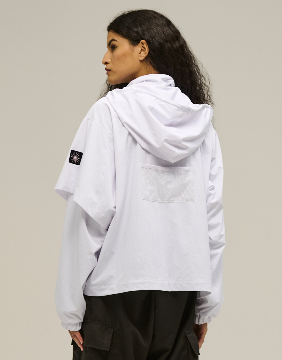 Jaqueta Nylon WR Genesis Branca Kace