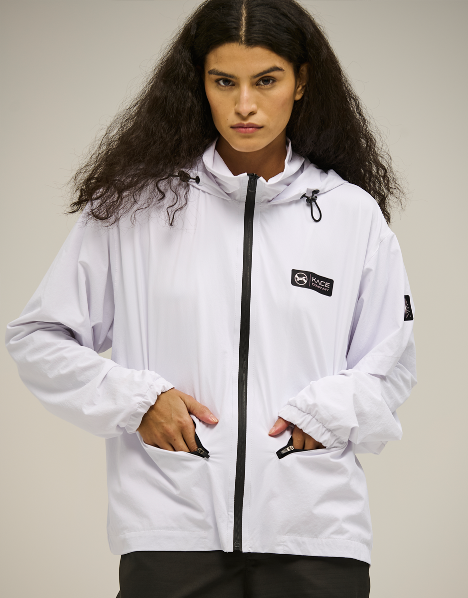 Jaqueta Nylon WR Genesis Branca Kace