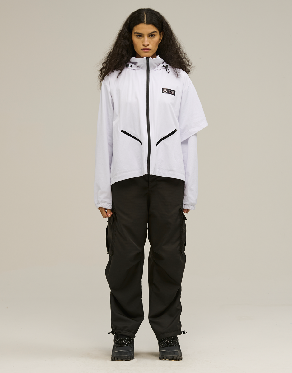 Jaqueta Nylon WR Genesis Branca Kace