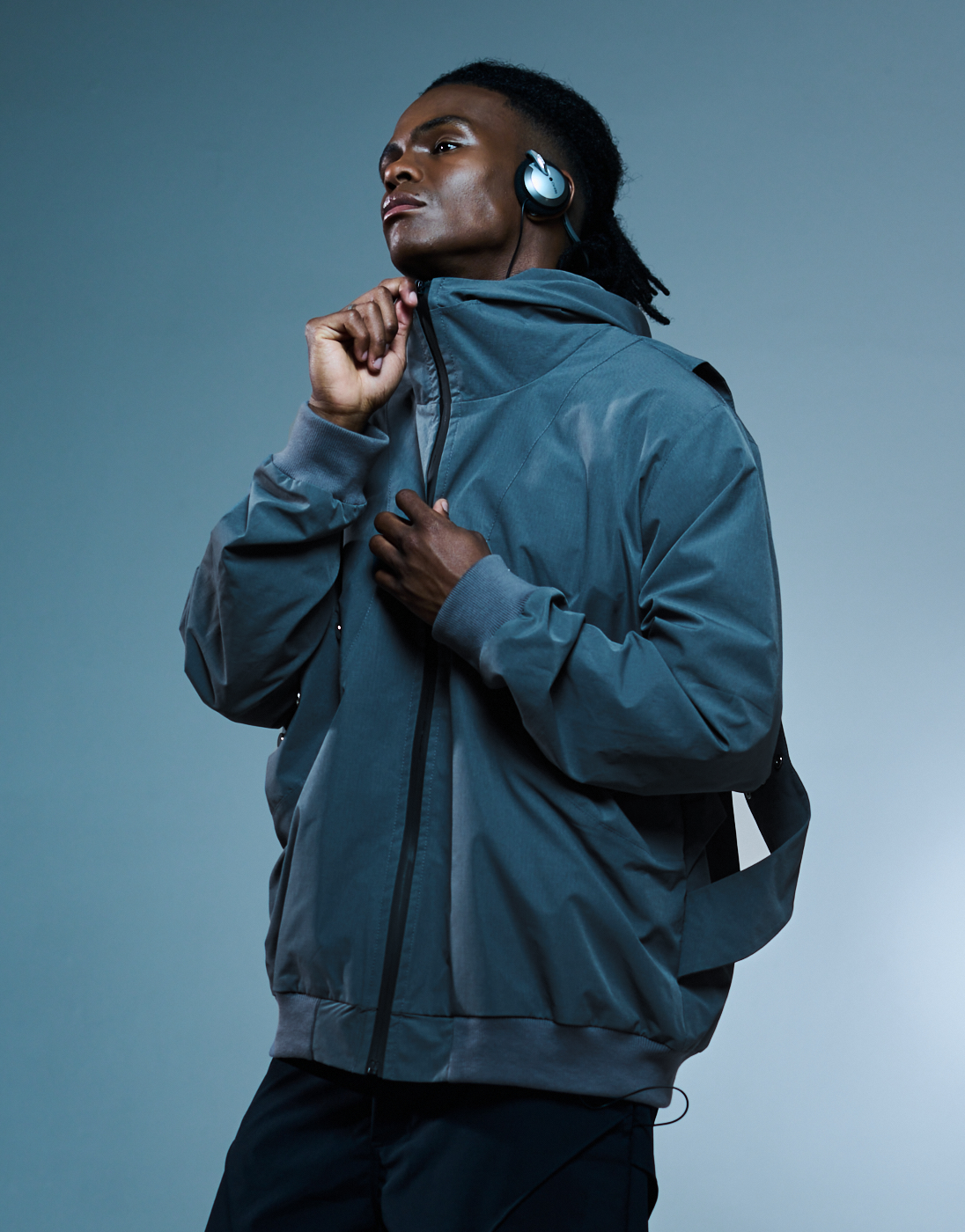 Jaqueta Puparia Kace Wear x H. Anzai Cinza