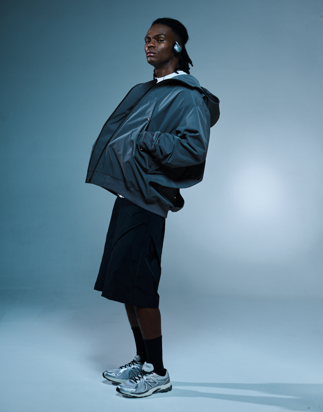 Jaqueta Puparia Kace Wear x H. Anzai Cinza