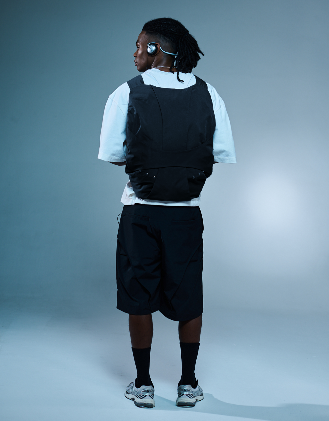 Jaqueta Puparia Kace Wear x H. Anzai Preta