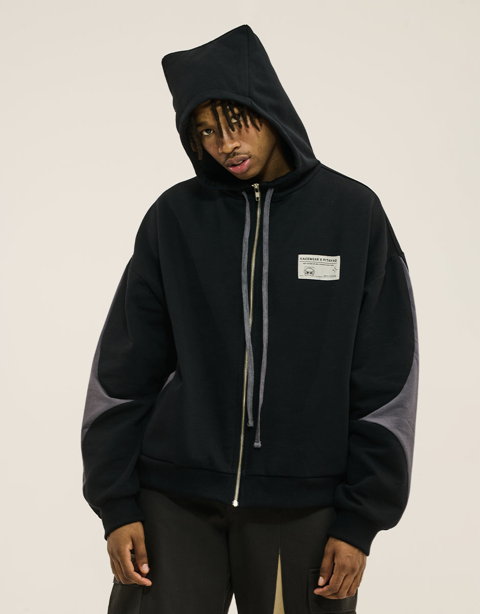 Moletom Oversized Dois Moletons Moletom Oversized Sirius Kace X