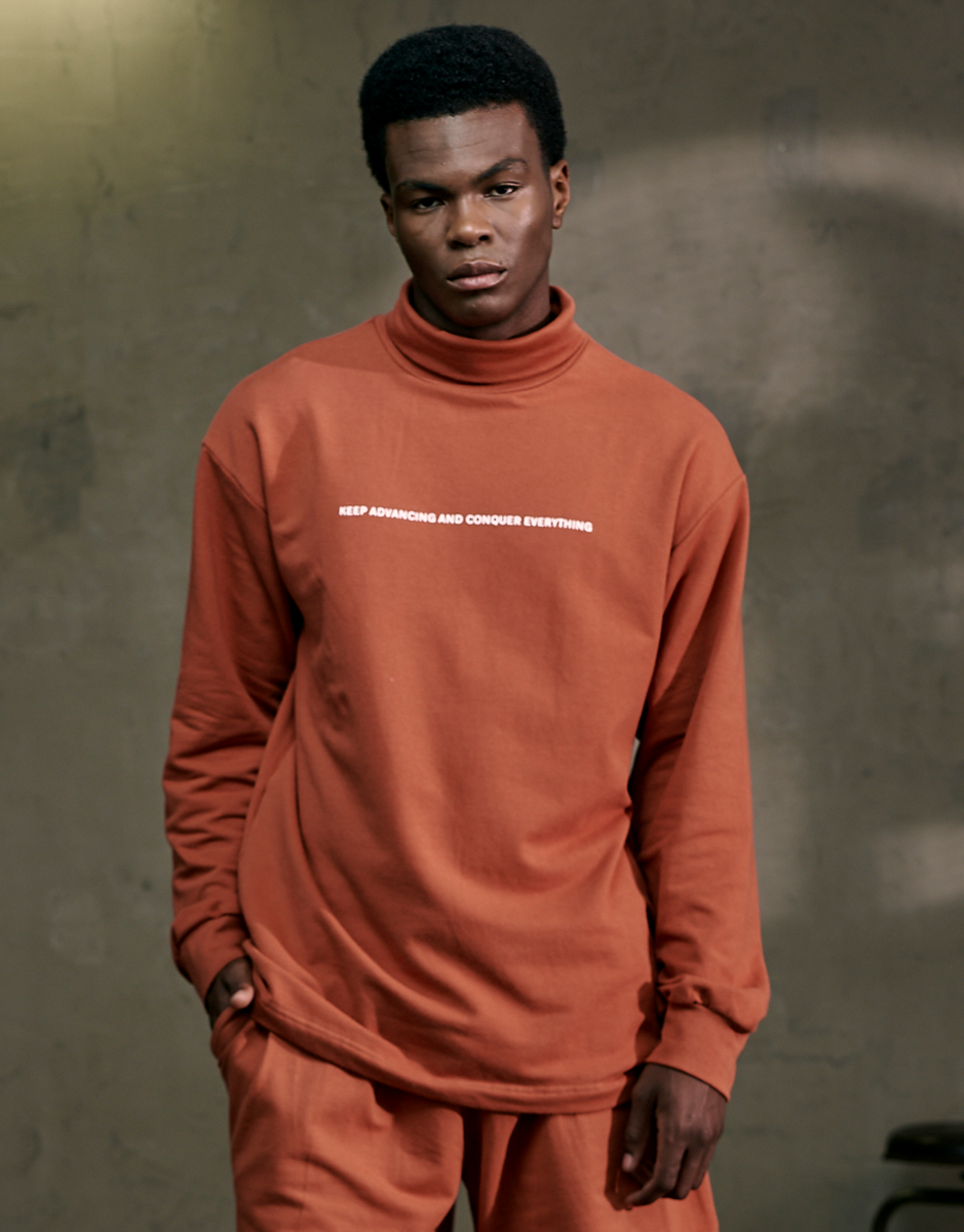 Moletom gola hotsell alta masculina