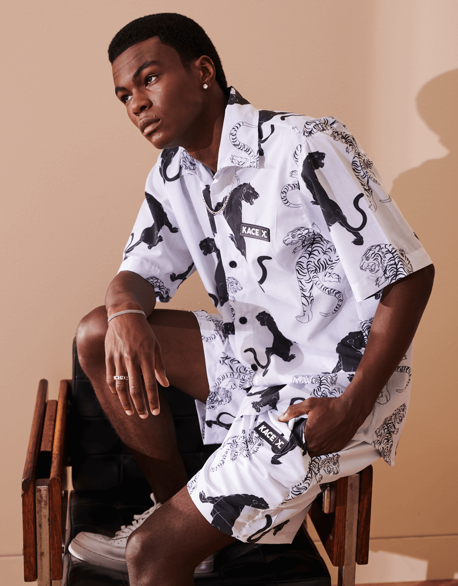 Camisas de best sale botão estampadas