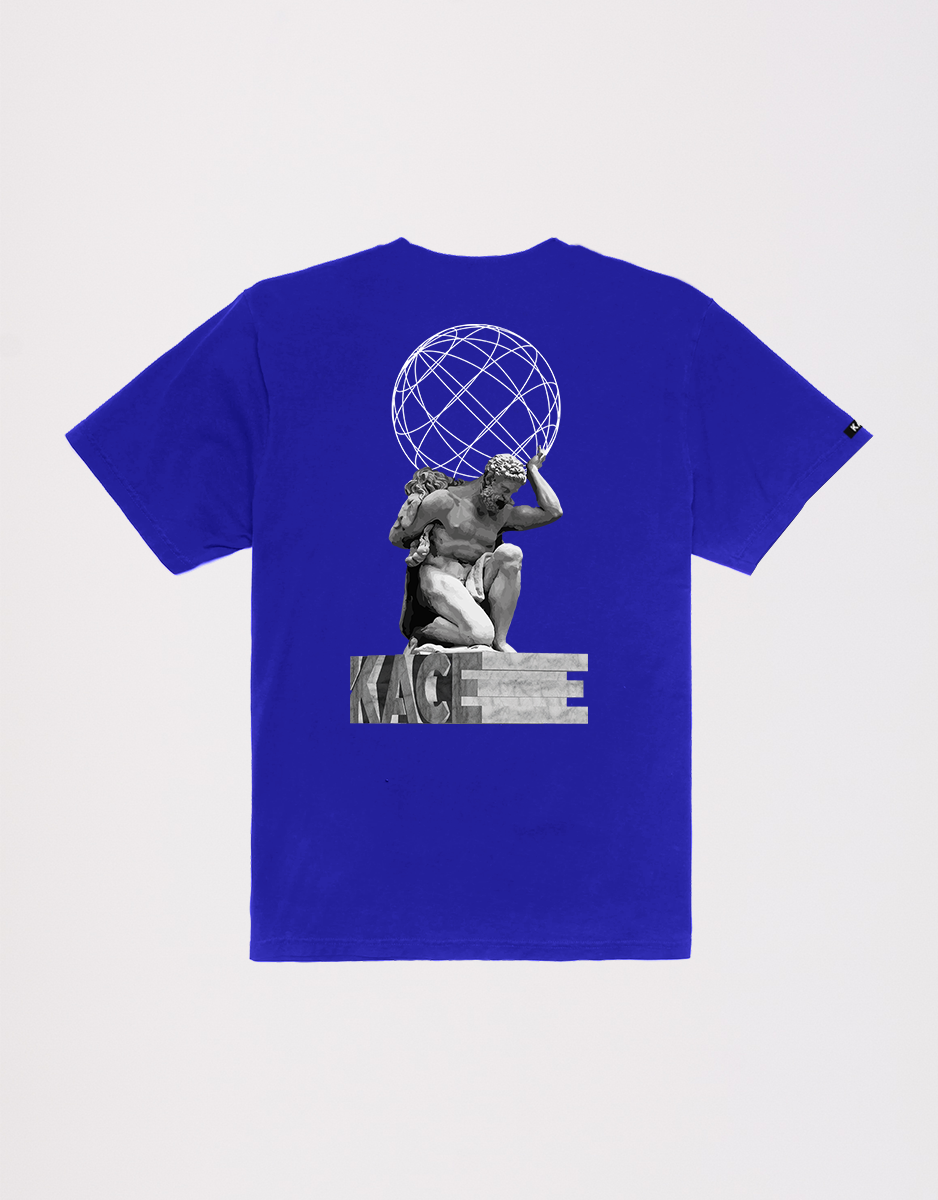 Camiseta Atlas Azul Kace Victory Costas
