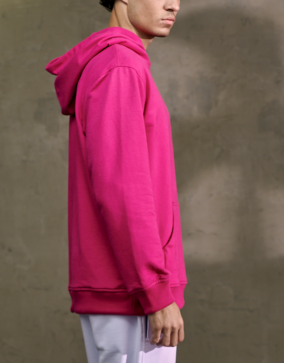 Moletom rosa com deals capuz